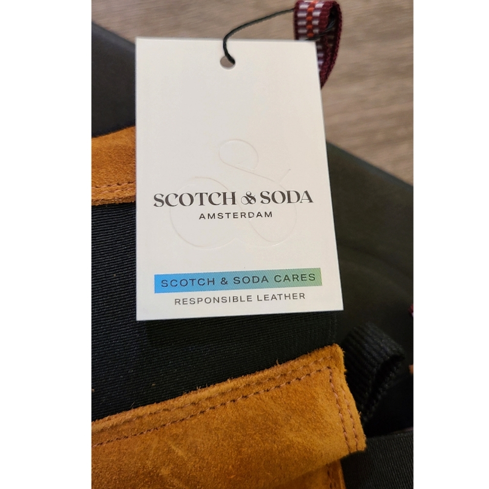 🆕️ Scotch & Soda Aubri Chelsea Leather & Suede Ankle Boots Size 9 Streetwear - Picture 7 of 14